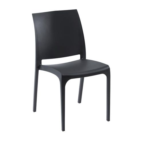Silla contemporánea - VOLGA - METAFOX - de exterior / de interior / de policarbonato
