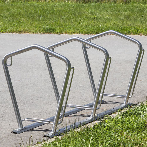 Aparcabicis de suelo - 480 - ABES S.à r.l. Public Design - de acero galvanizado / de acero con revestimiento en polvo / de acero inoxidable