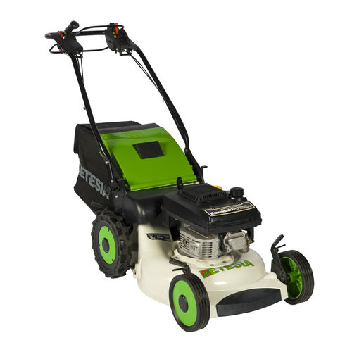 Cortacésped con operador a pie - PRO 53 LKX2 - Etesia S.A.S. - gasolina / recogedor / para la agricultura de la montaña