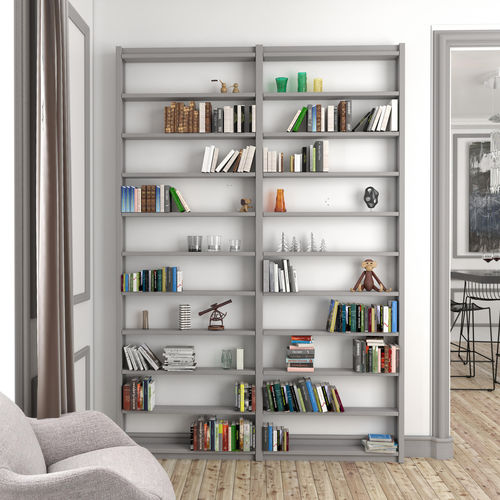 Estantería de pared - ESPACE LOGGIA - contemporánea / de MDF / de pino