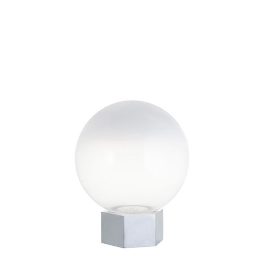 Lámpara de mesa - GLOBE - FORESTIER - de metal / de vidrio / contemporánea