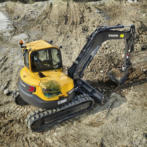 Excavadora mini ECR88D Volvo Construction Equipment Germany GmbH