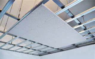 Falso techo de yeso - RIGITON®ELEGANCE - Saint Gobain Rigips - en losas