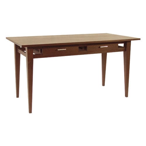 Escritorio contemporáneo - BASIC : C.D5 - WARISAN - de caoba / de teca / con 4 patas