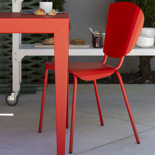 Silla contemporánea - Ankara - Matière Grise - de interior / de exterior / de acero