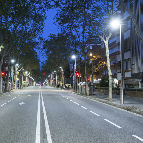 Farola urbana - PECHINA - CARANDINI - contemporánea / de aluminio / LED