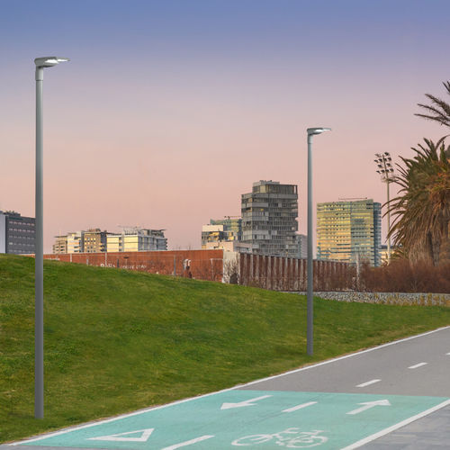 Farola urbana - VEKA PEDASTRIAN CROSSINGS - CARANDINI - contemporánea / de aluminio / LED