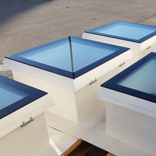 Claraboya para techado - SKYGLASS - Akripol d.o.o. - para cubierta plana / para ventilación / eléctrica