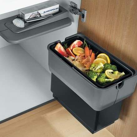 Cubo de basura para cocina - SINGOLO - BLANCO GmbH + Co KG - empotrable