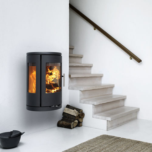 Estufa de leña - 7470 - Morsø Jernstøberi A/S - 0 - 5 kW / de pared / de doble cara