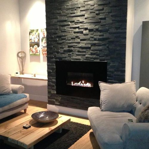 Chimenea de gas - ANGEL - CVO FIRE - contemporánea / hogar abierto