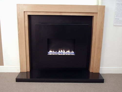 Chimenea de gas - CORONA - CVO FIRE - contemporánea / hogar abierto