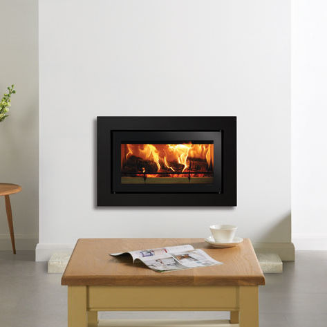 Chimenea insertable de leña - Studio Steel XS - STOVAX & GAZCO - de acero / de convección natural / contemporánea