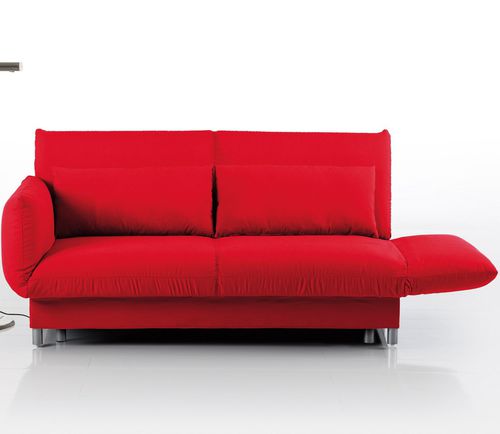 Sofá cama - camp - bruehl - contemporáneo / de tejido / negro