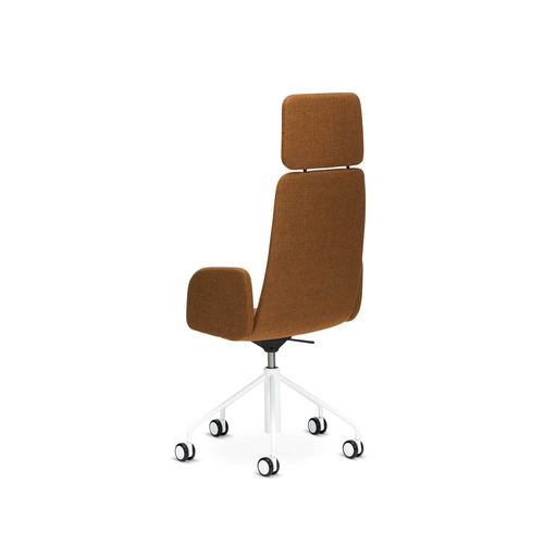 Sillón de director contemporáneo - SOLA - Martela - de tejido / de metal / de plástico