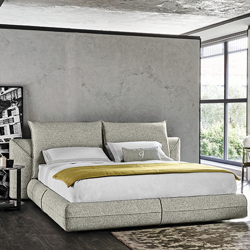 Cama de matrimonio - STARMAN DREAM - arketipo - contemporánea / tapizada / con cabecero