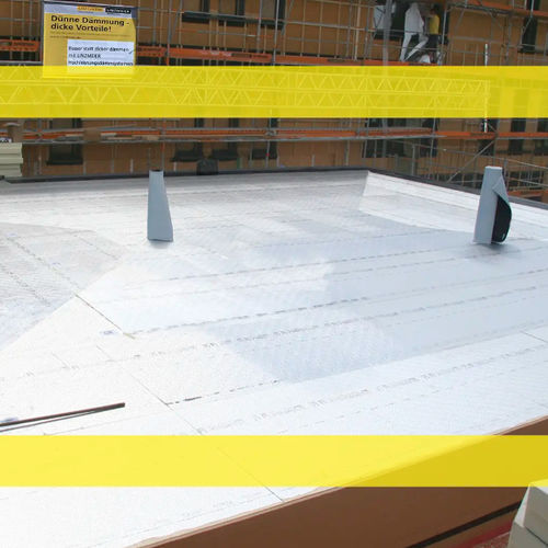 Aislante térmico - LINITHERM PAL GEFÄLLE - Linzmeier Bauelemente GmbH - de espuma de poliuretano / tipo panel / de espuma