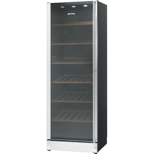 Vinoteca de servicio - SCV115GS - SMEG - multitemperatura / instalación libre / de madera