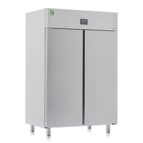 Congelador de doble puerta - GREEN LINE - Kristal Endustriyel A.S. - profesional / armario / de acero inoxidable