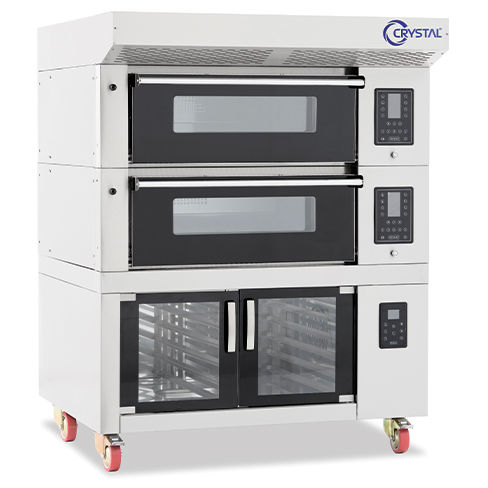 Forno para pizzas profesional - CMP Series - Kristal Endustriyel A.S. - eléctrico / colocación libre / con 2 cámaras