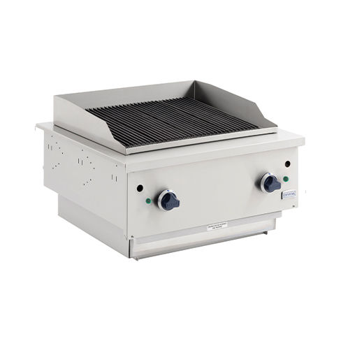 Parrilla eléctrica - PAECG40 - Kristal Endustriyel A.S. - empotrable / profesional / de acero inoxidable