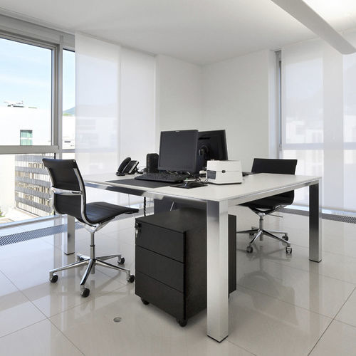 Estación de trabajo - P80 - ICF - de pie / contemporáneo / de nogal
