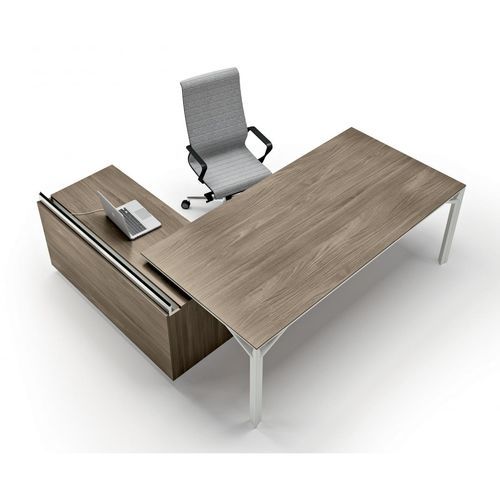 Escritorio ejecutivo - X8   - Quadrifoglio Sistemi d'Arredo - de pie / contemporáneo / de madera