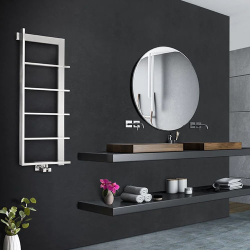 Radiador toallero de agua caliente - Step - HAMMAM DESIGN RADIATOR - 0...500 w / contemporáneo / de acero inoxidable