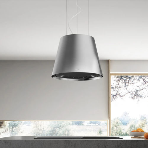 Campana extractora de techo - EASY UX - Elica - con conducto / clase A / negra