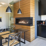 Chimenea de esquina - Todos los fabricantes de la arquitectura y del