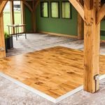 tapiz de danza de madera