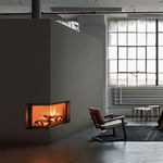 Chimenea de esquina - Todos los fabricantes de la arquitectura y del