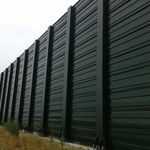 muro antirruido con paneles modulares