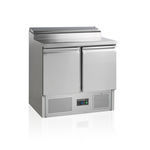 mesa fría para ensaladas profesional