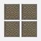 posavasos de poliésterDIAMOND WOVEN   JIM THOMPSON