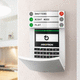 alarma antirrobo / de incendio / sin cable / con monitorizada
