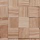 panel decorativo de pared / de madera maciza / 3D / aspecto mosaico