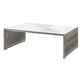 mesa de centro para barco / contemporánea / de HPL / con base de aluminio