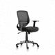 silla de oficina contemporánea / de interior / de tejido / tapizada