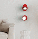 foco de pared / LED / redondo / IP20