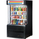 vitrina refrigerada de estantes / armario / para comercio / de acero inoxidable