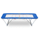 trampolín de gimnasia / rectangular / para el sector profesional / plegable