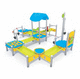 juego de arena y agua para parque infantil / con cadena
