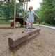 barra de equilibrio para parque infantil