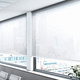 estor enrollable / para ventana / de aluminio / para el sector profesional