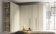armario esquinero / modular / de pared / encastrable