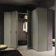 armario esquinero / modular / contemporáneo / de madera lacada