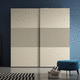 armario modular / contemporáneo / de madera / con puerta corredera