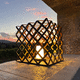 farol contemporáneo / de malla / farol / cubo