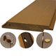 tarima de exterior de composite / aspecto madera / para el sector profesional / sostenible